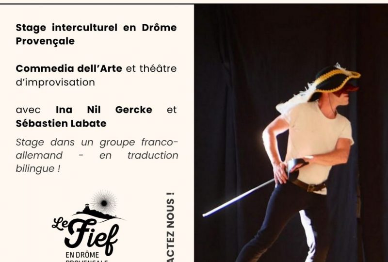 Commedia Dell’Arte. Stage de théâtre et d’improvisation à La Bégude-de-Mazenc - 0