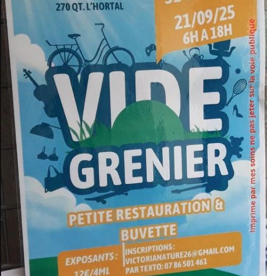 Vide Grenier à Chabrillan - 0