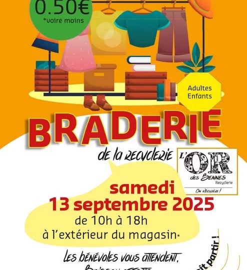 Braderie de l’Or des Bennes à Crest - 0