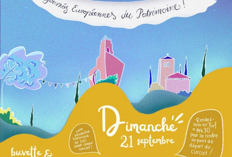 JOURNÉES EUROPÉENNES DU PATRIMOINE : Découverte musicale et historique de Châteauneuf-de-Mazenc à La Bégude-de-Mazenc - 0