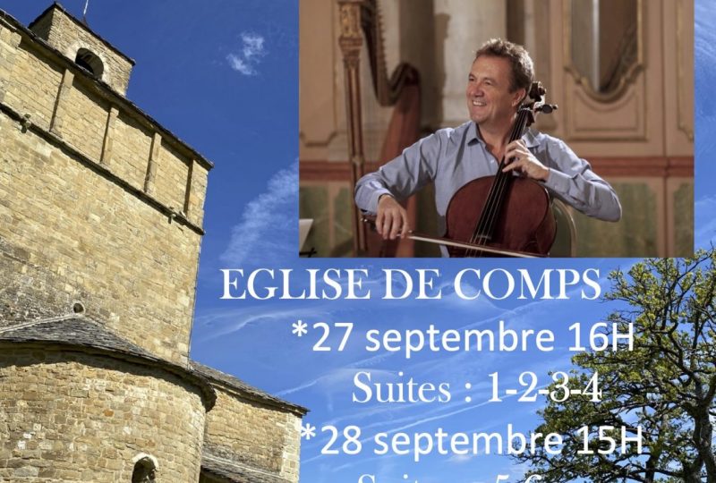 JS BACH 6 Suites pour violoncelle à Comps - 0