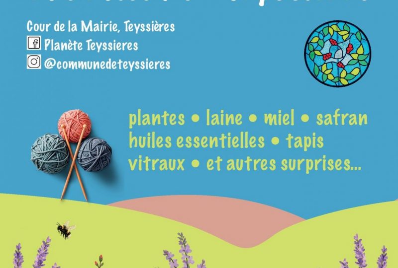 Marché de producteurs et artisans à Teyssières - 0