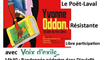 Voix d’Exils – Spectacle Yvone Oddon_Le Poët-Laval