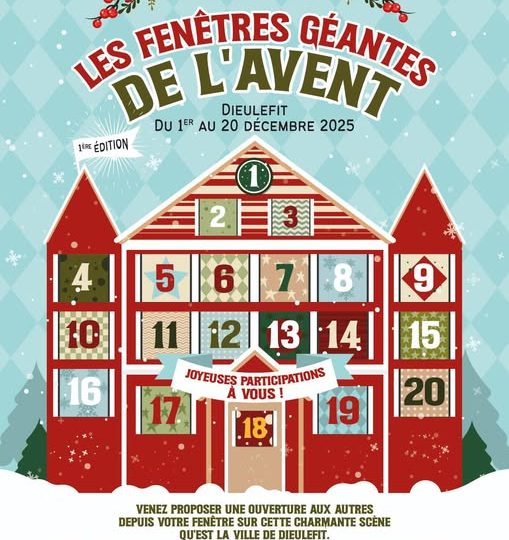 Les fenêtres géantes de l’Avent à Dieulefit - 0