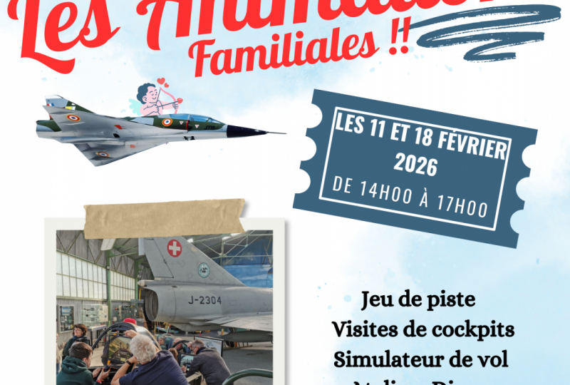 Les  animations familiales au musée de l&rsquo;Aviation de Chasse à Montélimar - 0