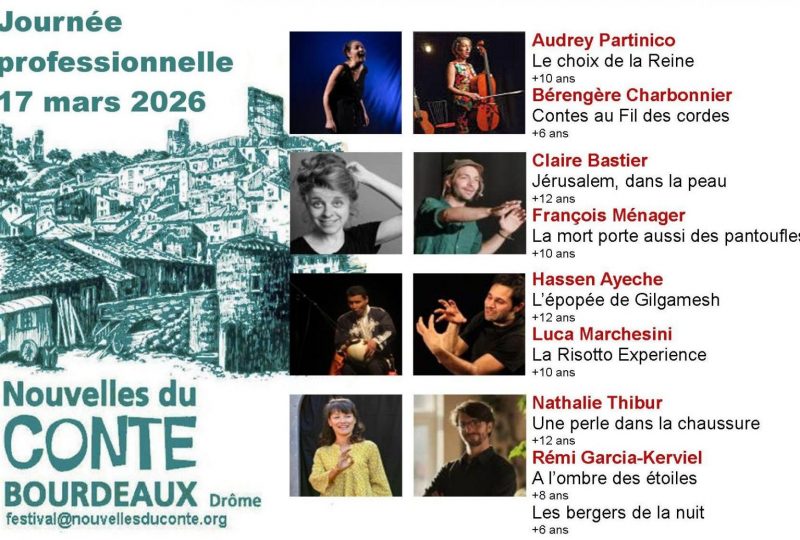 Journée professionnelle – Nouvelles du Conte à Bourdeaux - 0