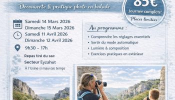 Stage photo – Maîtrisez votre appareil numérique_Eyzahut
