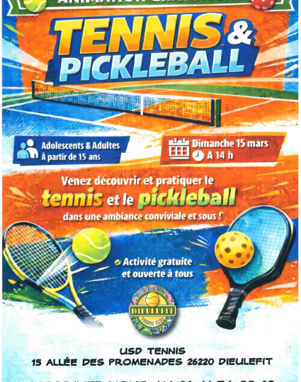 Tennis & Pickleball à Dieulefit - 0