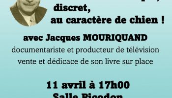 Conférence  : René Courtin un drômois héroique discret,au caractére de chien!_Le Poët-Laval