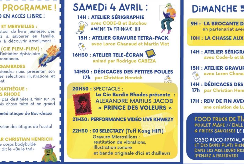 Estampe, un Micro festival de BD d&rsquo;illustration à Bourdeaux - 1