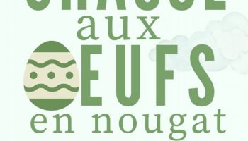 Chasse aux œufs en nougat par Arnaud Soubeyran_Châteauneuf-du-Rhône