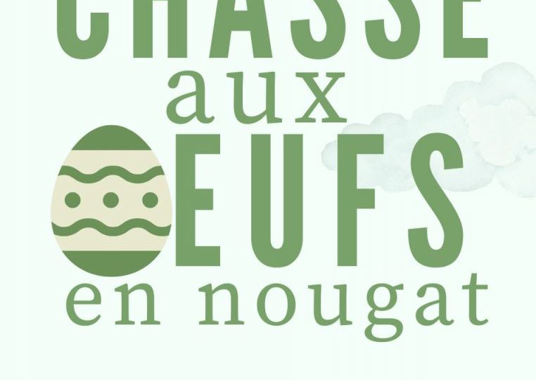 Chasse aux œufs en nougat par Arnaud Soubeyran à Châteauneuf-du-Rhône - 0