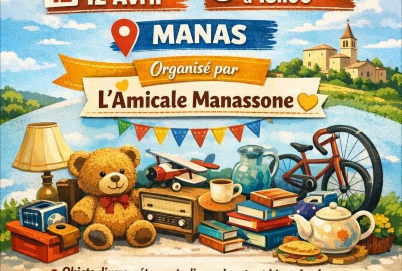 Vide grenier : Manas à Manas - 0