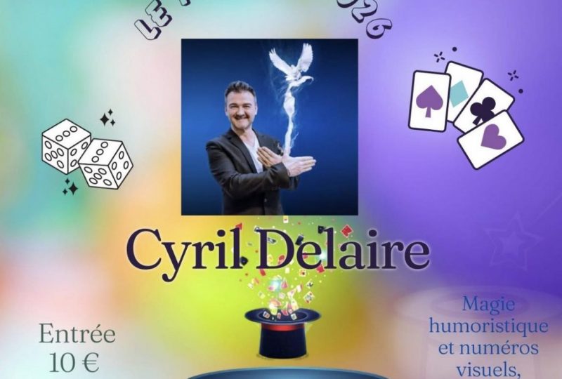 Spectacle de magie avec Cyril Delaire à Le Poët-Laval - 0