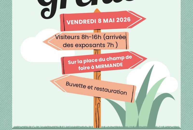 Vide greniers à Mirmande - 0