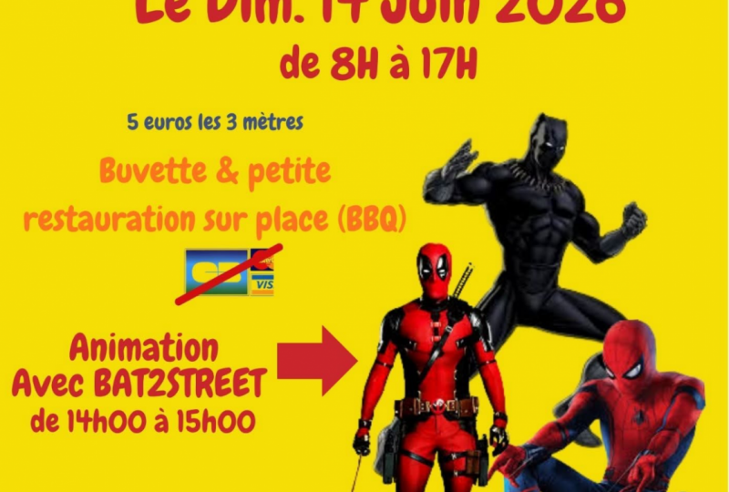 Vide grenier Charles Gounod à Venterol - 0
