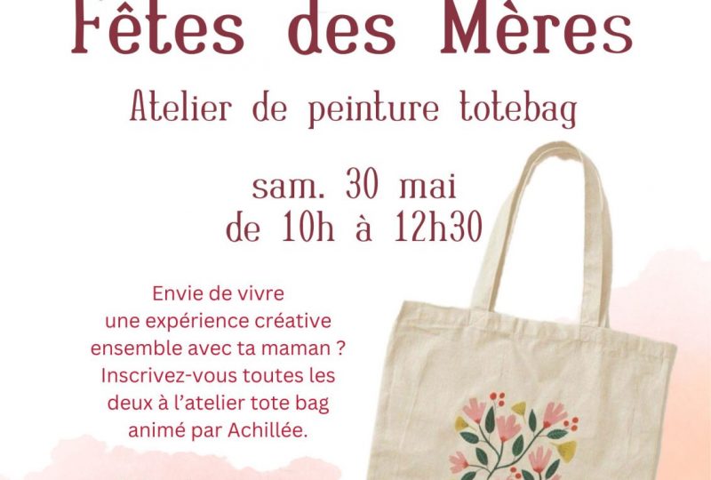 Atelier Peinture sur Totebag à Dieulefit - 0