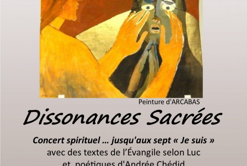 Concert Dissonances sacrées à Le Poët-Laval - 0