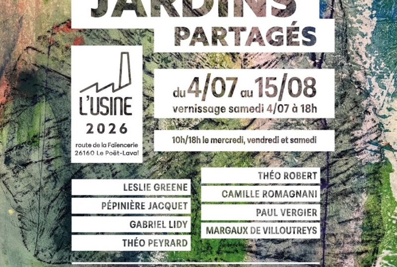 Exposition : Jardins partagés à Le Poët-Laval - 0