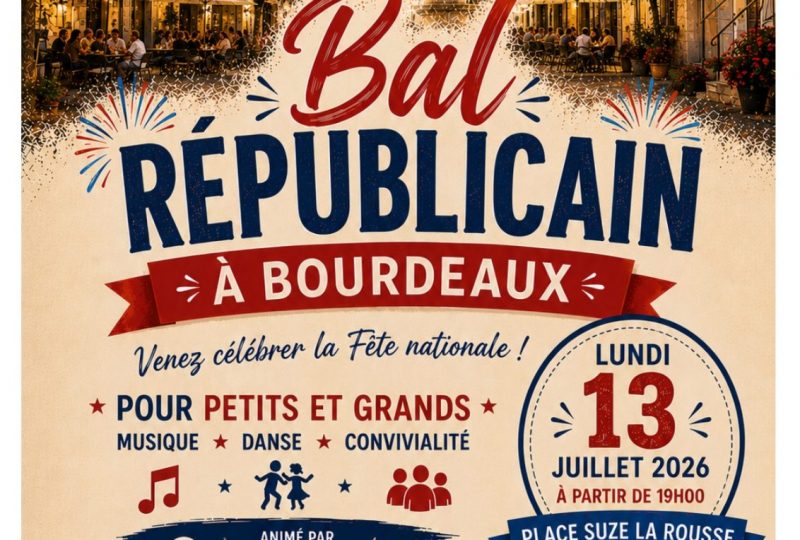 Bal républicain à Bourdeaux à Bourdeaux - 0