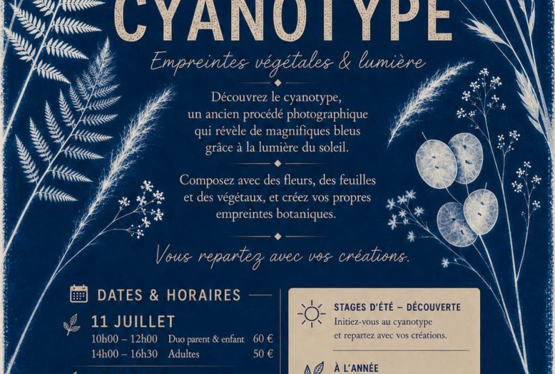 ATELIER CYANOTYPE à Bourdeaux - 0