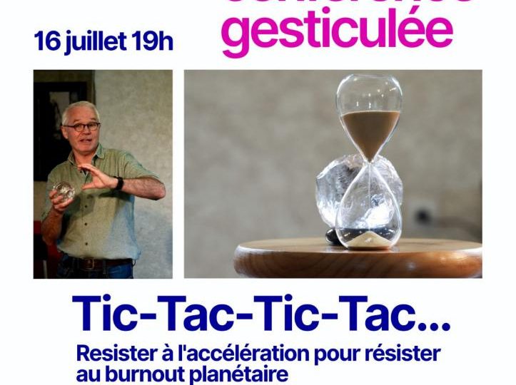 Conférence gesticulée Tic-Tac-Tic Tac à Bourdeaux - 0