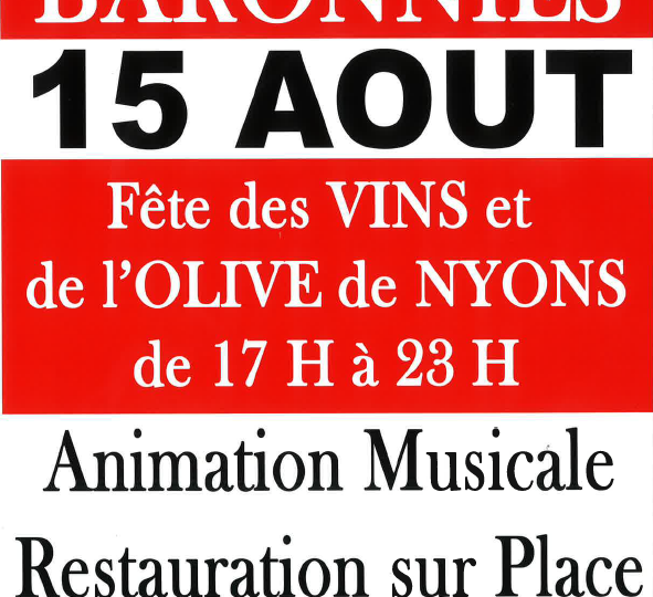 Fête des vins et de l&rsquo;olive de Nyons à Mirabel-aux-Baronnies - 0