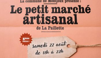 Marché artisanal – Montjoux La Paillette