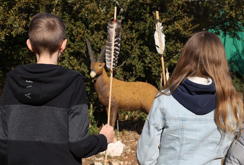 Animation « À vos propulseurs » : Animations Préhistoire à la Grotte Chauvet 2 à Vallon-Pont-d'Arc - 1