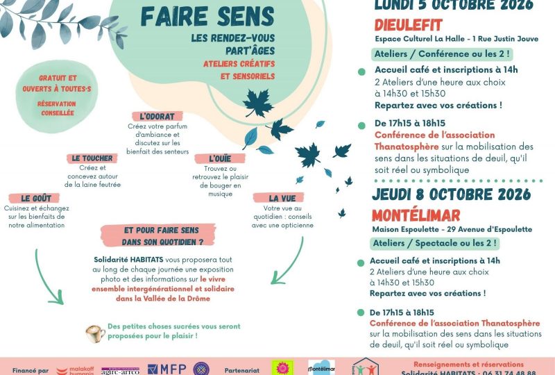 « FAIRE SENS » CONFÉRENCE à Dieulefit - 0