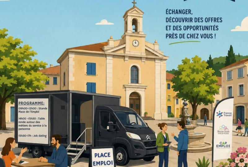Le truck de l’emploi à Dieulefit - 0