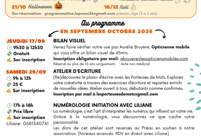 Initiation numérologie avec Liliane à Roche-Saint-Secret-Béconne - 0