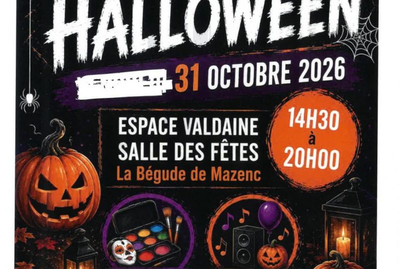 Animation Halloween à La Bégude-de-Mazenc - 0