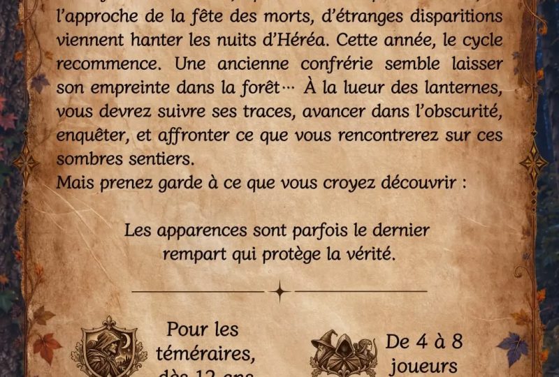 Halloween aux mystères d&rsquo;Héréa à Marsanne - 1
