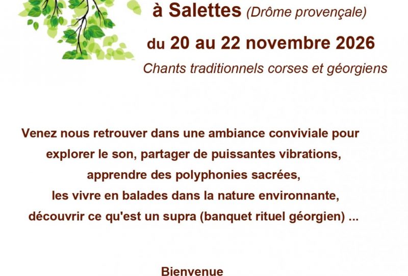 Rencontre polyphonique à Salettes - 0
