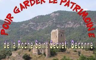 Logo pour garder le patrimoine la roche saint secret