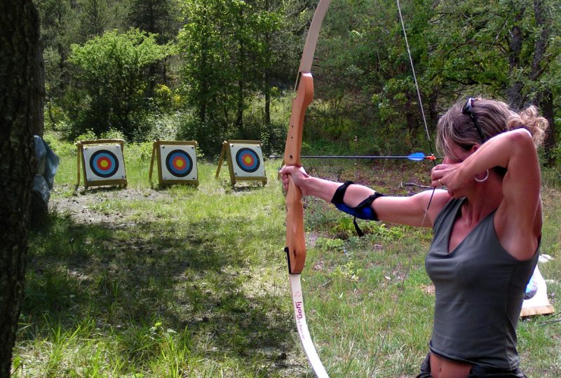 L’accrobranche, tir à l’arc et paintball – Acro Pôle Aventure à Comps - 1