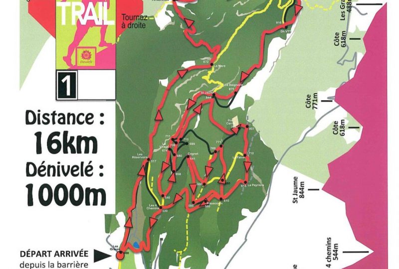Trail 1 – Le Défi de Saint Maurice à Dieulefit - 0